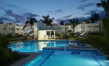 Venta de casa nueva 3 recamaras, con club de playa y muelle náutico