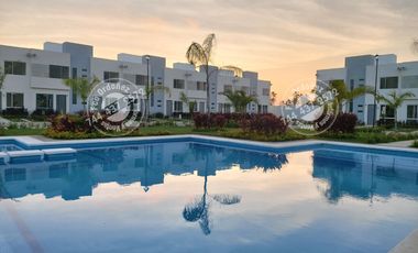 Venta de casa nueva 3 recamaras, con club de playa y muelle náutico