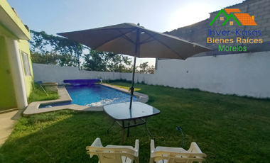 CASA EN VENTA EN OAXTEPEC A PIE DE CARRETERA PRINCIPAL