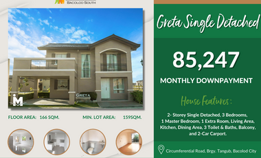 GRETA NRFO HOUSE AND LOT FOR SALE IN BACOLOD CITY
