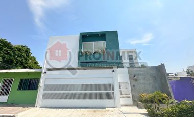 CASA NUEVA EN VENTA CON AMPLIO JARDIN EN BOCA DEL RIO