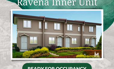 READY FOR OCCUPANCY RAVENA TOWNHOUSE UNIT IN CAMELLA BACOLOD SOUTH | House in Bacolod City