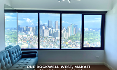 2BR with 2 Parking in One Rockwell West Tower Makati for Sale
