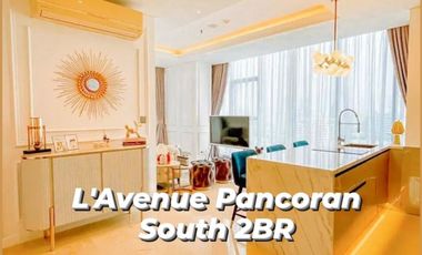 LAvenue Residence Pancoran 2BR Unit Bagus Interior Design