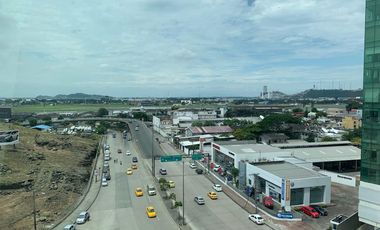 Norte de Guayaquil, Alquilo Suite amoblada excelentes acabados y Vista a ciudad