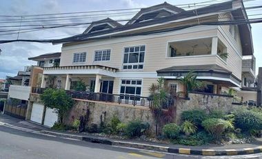 3Storey House with Basement and Lot for Sale in Vista Real Cassica Quezon City