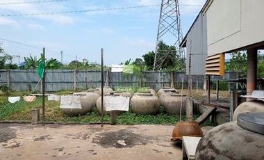 ขายที่ดิน พร้อม บ้านเดี่ยว 2 ชั้น วัดปากบ่อ บางกระเจ้า สมุทรสาคร เนื้อที่ 3-0-69 ไร่ แปลงสวย ทำเลดี พร้อมอยู่