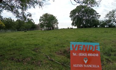 Lote amplio en venta Estación Camps