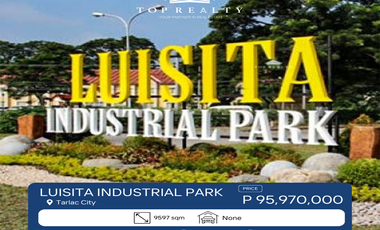 Industrial Lot for Sale in Tarlac City at Luisita Industrial Park