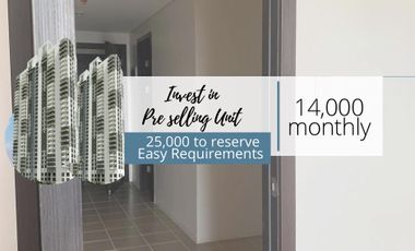 1 BEDROOM UNIT FACING ANTIPOLO VIEW, 14k per month NO DOWN PAYMENT |  ₱14,000
