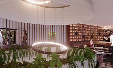 Penthouse frente al mar, alberca común, cine, pre-construcción, Malecón, Cozumel