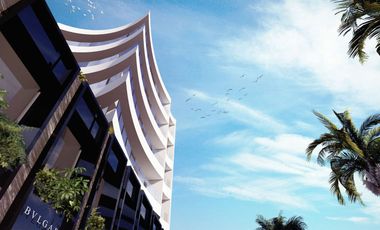 Penthouse frente al mar, alberca común, cine, pre-construcción, Malecón, Cozumel