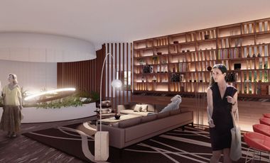 Penthouse frente al mar, alberca común, cine, pre-construcción, Malecón, Cozumel