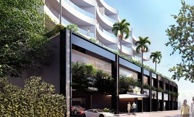 Penthouse frente al mar, alberca común, cine, pre-construcción, Malecón, Cozumel