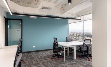 Renta de oficinas comerciales amobladas para 15 personas en Bogota, North Point