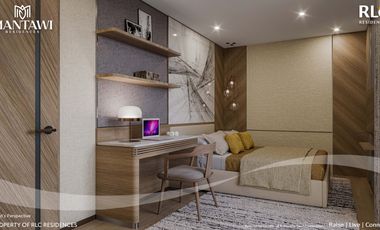 Pet-friendly 2BR Condo Unit w/ Balcony for Sale in Mantawi