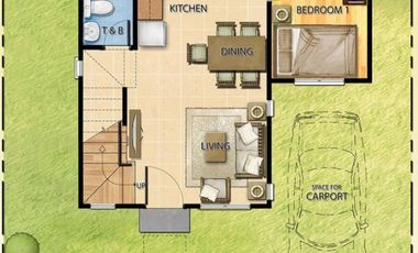 3 Bedroom House for Sale Montebello, Tulip Model