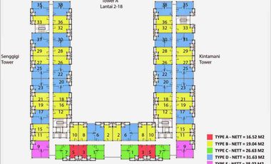kios cinere resort siap pakai usaha