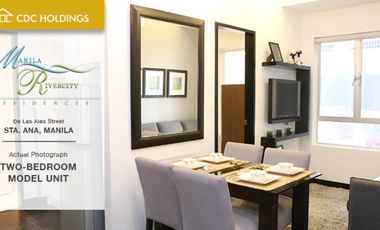 Manila Rivercity Residences 1BR condo unit for sale fully furnished in Sta. Ana Manila