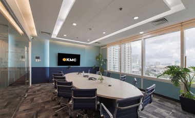 Private Office for Rent at SM Aura Office Tower, McKinley Parkway, Taguig City