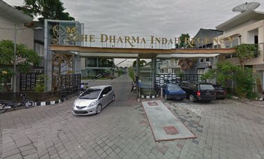 disewakan rumah cantik minimalis tengah kota dharma indah regency selangkah dr atlas sport center