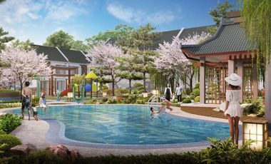 dijual rumah mewah dua lantai siap huni di royal spring hertasning gowa