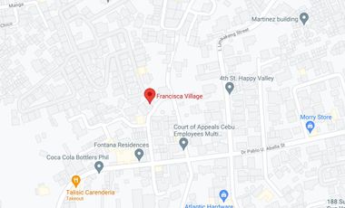 Unfurnished 5Bedroom House for Rent in Francisca Village Happy Valley Cebu City
