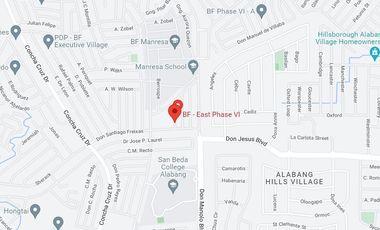 FOR SALE OR FOR RENT 3-STOREY, 7-BEDROOM HOUSE IN BF HOMES EAST PHASE 6, ALABANG ZAPOTE ROAD, MUNTINLUPA CITY, JUST 2.5 KM TO ALABANG TOWN CENTER