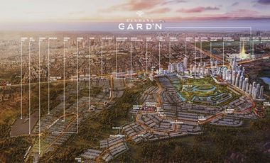 Disewakan Murah Rumah Cantik Cendana Gard'n Semifurnished di Karawaci tangerang