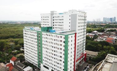 disewakan apartement paviliun tower 2 furnish studio+ ada sekat antara dapur dan ruang tidur , kamar lebih besar lokasi dekat tol mayjen ada AC kasur kitchenset tv balkon