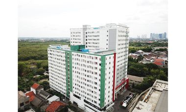 disewakan apartement paviliun tower 2 furnish studio+ ada sekat antara dapur dan ruang tidur , kamar lebih besar lokasi dekat tol mayjen ada AC kasur kitchenset tv balkon