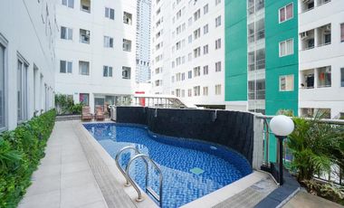 disewakan apartement paviliun tower 2 furnish studio+ ada sekat antara dapur dan ruang tidur , kamar lebih besar lokasi dekat tol mayjen ada AC kasur kitchenset tv balkon