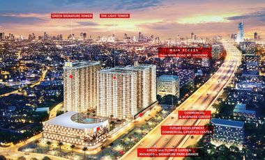 disewakan 1 br unfurnished signature park grande