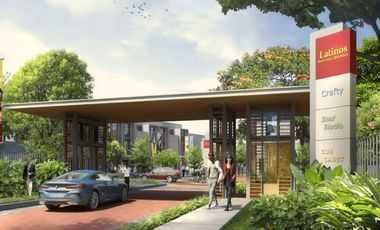 dijual latinos business district 3 lantai murah