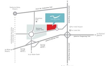 Rumah Riviera at puri, Lt. 144m2 (8x18)  jakbar