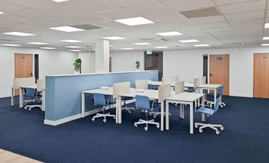 Access professional office space in HQ Laureano di Trevi Tower