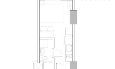 Studio Unit for Sale in Barangka Ilaya, Mandaluyong City at Gateway Regency Studios | 17sqm