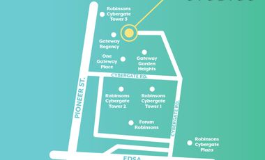 Studio Unit for Sale in Barangka Ilaya, Mandaluyong City at Gateway Regency Studios | 17sqm