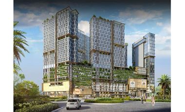 Apt Baru Furnished 2 Bedroom View Pemandangan Taman dan Kolam Renang