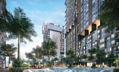 Apt Baru Furnished 2 Bedroom View Pemandangan Taman dan Kolam Renang