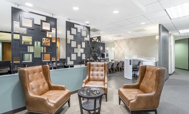 24/7 access to designer office space for 4 person in Spaces Century Diamond Tower