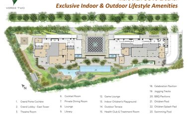 Rare Combine 4Br + Study For Rent - Verde Two Kuningan (Cbd)