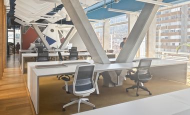 Espacio de oficina en renta para 2 personas en Bogota, Chapinero
