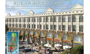 jual ruko boulevard pinggir jalan raya pik harga bagus