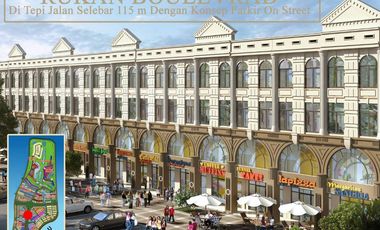 jual ruko boulevard pinggir jalan raya pik harga bagus