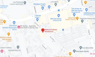 2BR 2CR Matina Enclaves Condo with Balcony for Rent