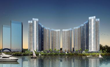 Dijual apartemen gold coast PIK 3+1 luas 135 m2 balkon super lebar
