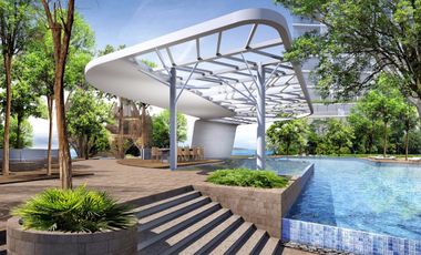 Dijual apartemen gold coast PIK 3+1 luas 135 m2 balkon super lebar