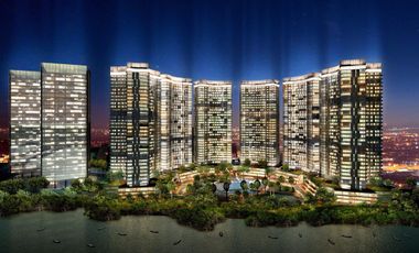 Dijual apartemen gold coast PIK 3+1 luas 135 m2 balkon super lebar