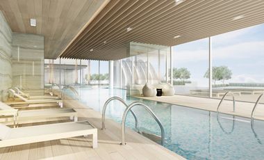 disewakan apartemen gold coast 2BR luas 62m2 furnish bagus